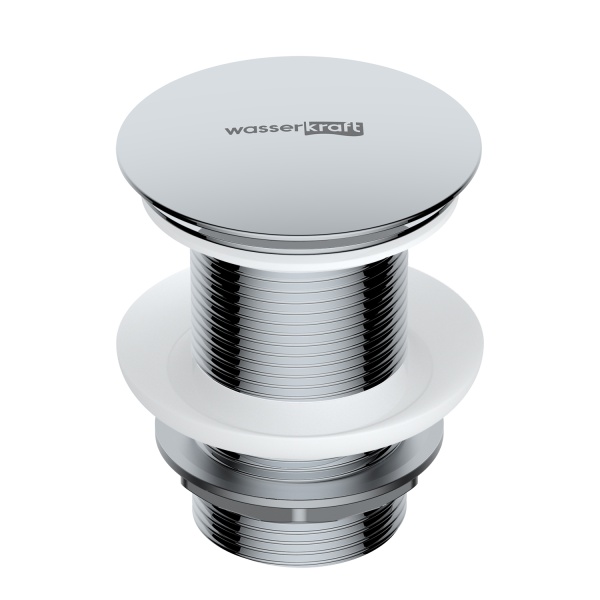 Донный клапан Wasserkraft  A244, латунь, латунь, , латунь