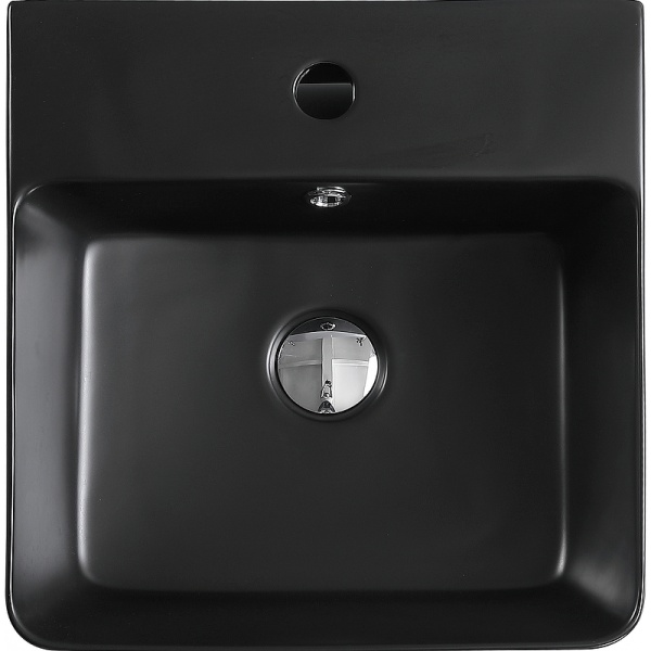 Раковина  прямоугольная Esbano CIRCON-40 ESRNCIRC40MB фаянс цвет черный матовый