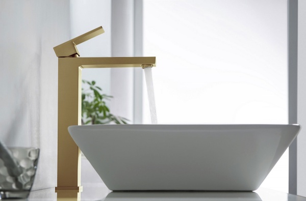 Смеситель для раковины Timo Selene 3011/17F матовое золото