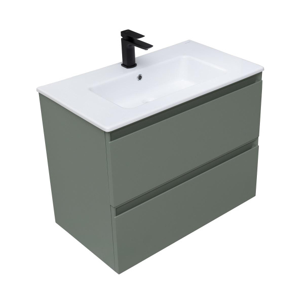 Раковина мебельная прямоугольная Allen Brau Fantasy 4.11012.20 керамика цвет белый