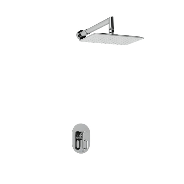 Душевая система со смесителем Wasserkraft  A12831 монтаж встраиваемая в стену без термостата хром