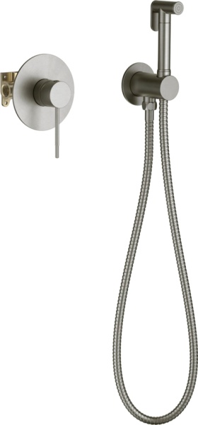 Гигиенический душ Timo Saona 2389/18SM встраиваемый в стену черное золото