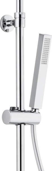 Душевая система без смесителя Aquanet Pragmatic AF430-70-S-C монтаж настенная без термостата хром