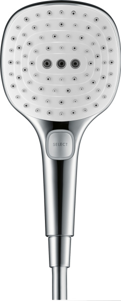 Лейка для душа Hansgrohe Raindance Select E 26520400 белый/хром 