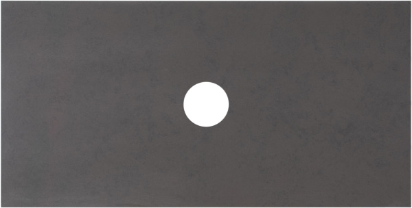 Столешница для ванной Allen Brau Reality 1.32024.G 91 см керамогранит, цвет серый