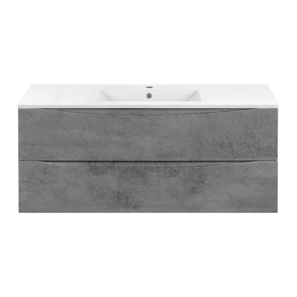 Тумба  подвесная Vincea Mia VMC-2MC120BT 120 см  2 ящика цвет Beton 