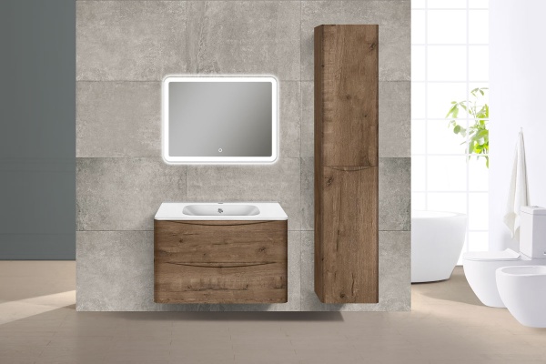 Тумба  подвесная Vincea Paola VMC-2P800VO 80 см  2 ящика цвет V.Oak 