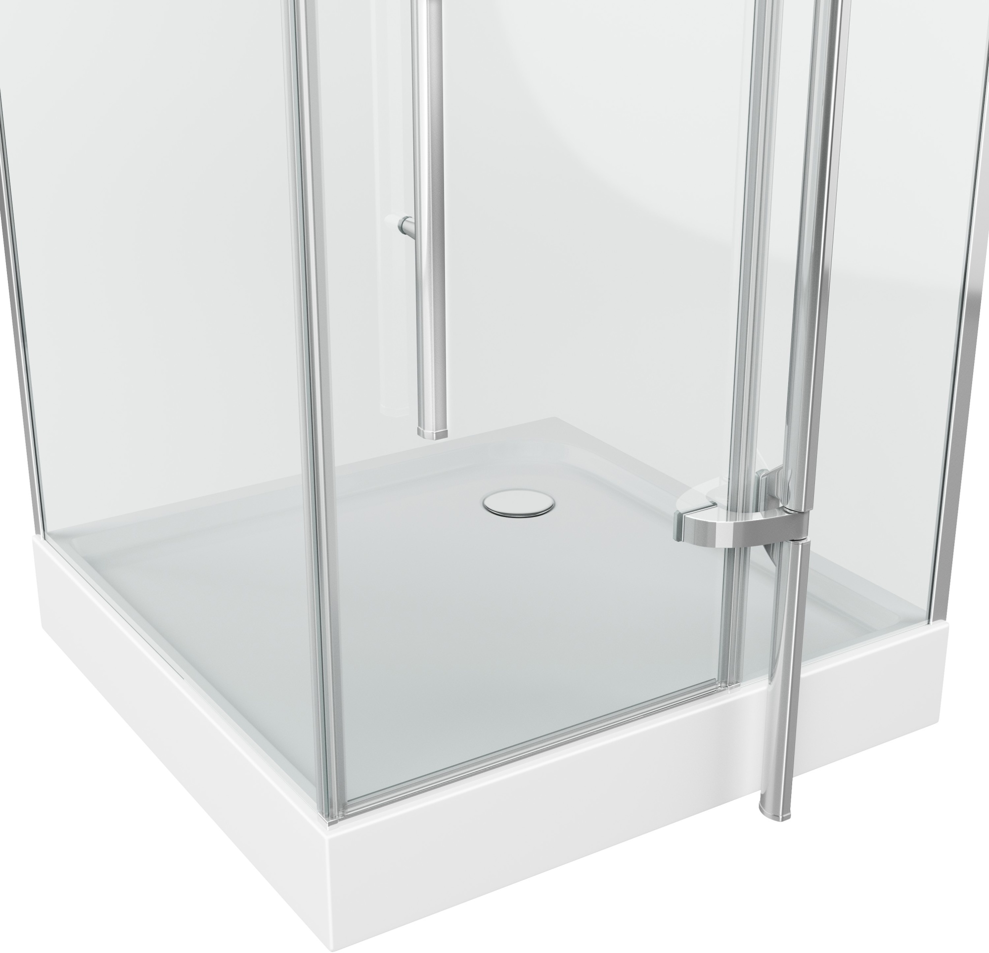 Душевой угол Grossman Style GR-6090 квадратная   стекла , профиль 