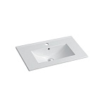 Раковина мебельная прямоугольная Vincea  VBS-13970S1 фарфор цвет белый