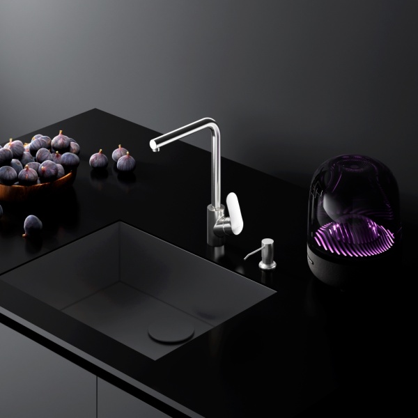 Смеситель для кухни Am.Pm Like F8005D11 без подключения к фильтру сатин