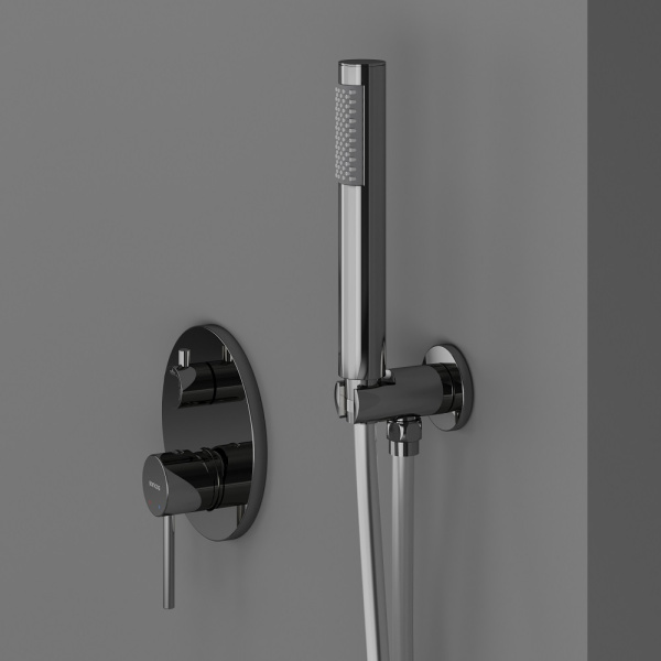 Душевая система со смесителем Sancos Select SC3003CH монтаж встраиваемая  в стену без термостата хром
