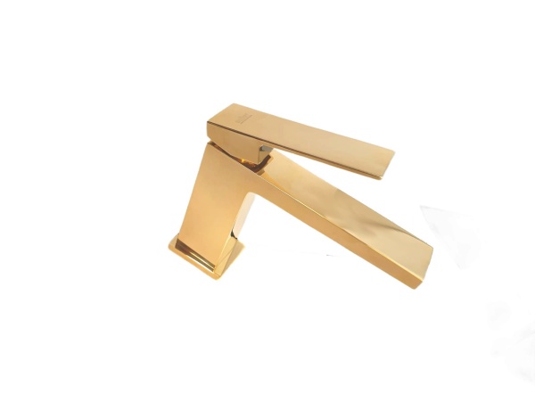 Смеситель для раковины Webert Pegaso PE830102010 золото