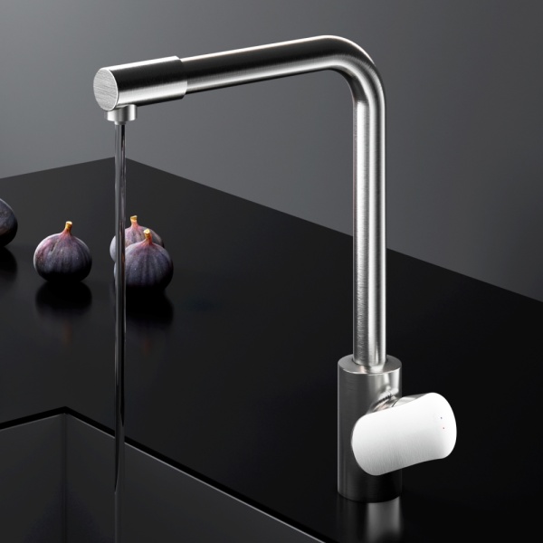 Смеситель для кухни Am.Pm Like F8005711 без подключения к фильтру сатин