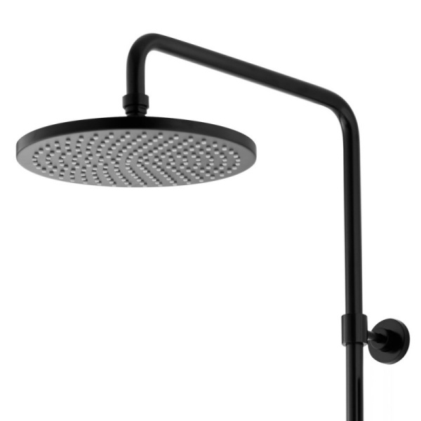 Душевая система со смесителем Cezares Eco ECO-CVD-NOP монтаж настенная без термостата черный матовый