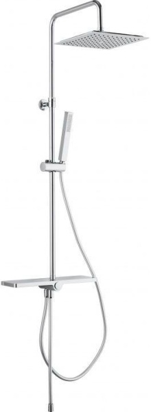 Душевая система без смесителя Aquanet Pragmatic AF430-70-S-C монтаж настенная без термостата хром