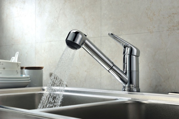 Смеситель для кухни Lemark Luna LM4150C без подключения к фильтру хром