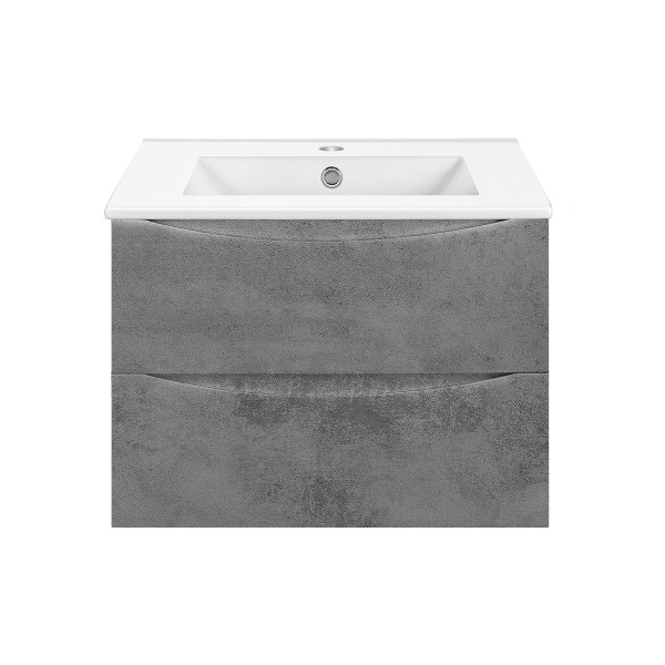 Тумба  подвесная Vincea Mia VMC-2MC700BT 70 см  2 ящика цвет Beton 