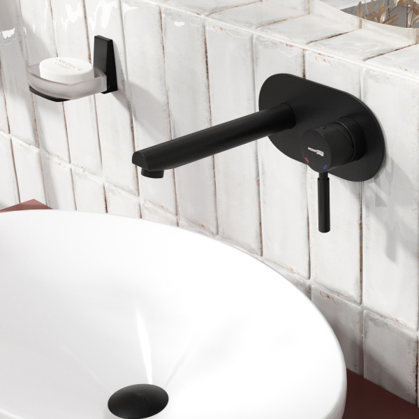 Смеситель для раковины Wasserkraft Gollach 3330 черный