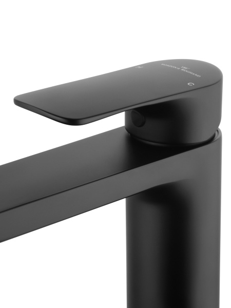 Смеситель для раковины Wonzon &amp; Woghand Line WW-A40732-MB черный матовый