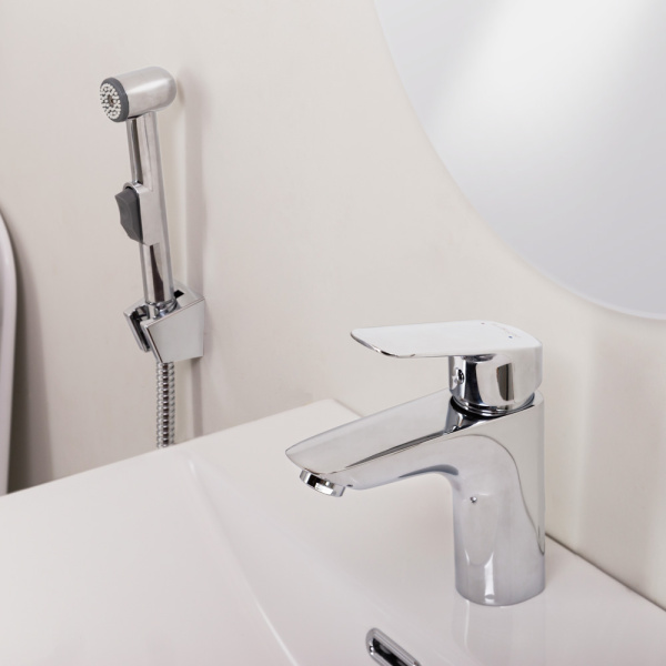 Смеситель для раковины BelBagno Due DUE-LVM/HGN-CRM-W0 хром