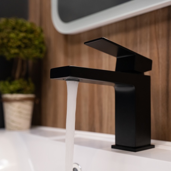 Смеситель для раковины Wasserkraft Abens 2003 черный