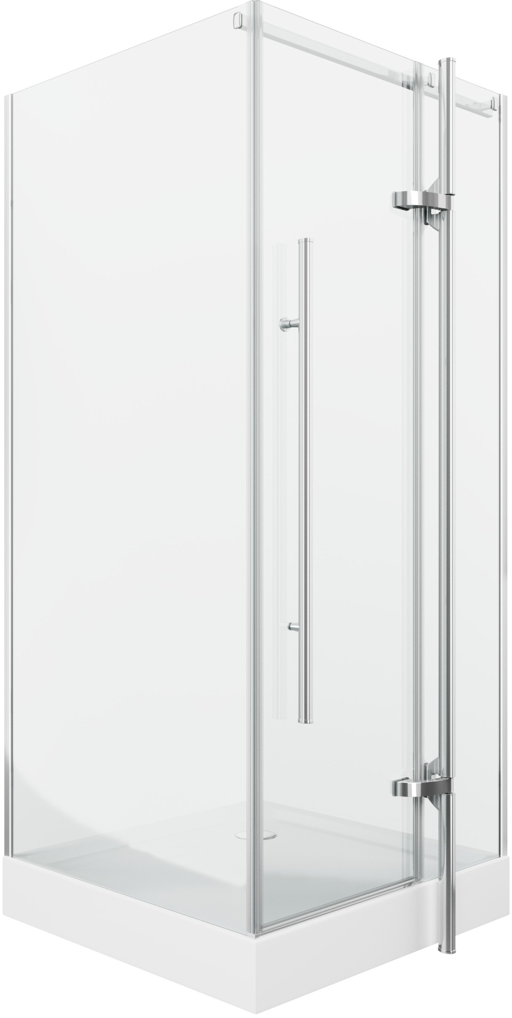 Душевой угол Grossman Style GR-6090 квадратная   стекла , профиль 