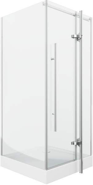 Душевой угол Grossman Style GR-6090 квадратная   стекла , профиль 