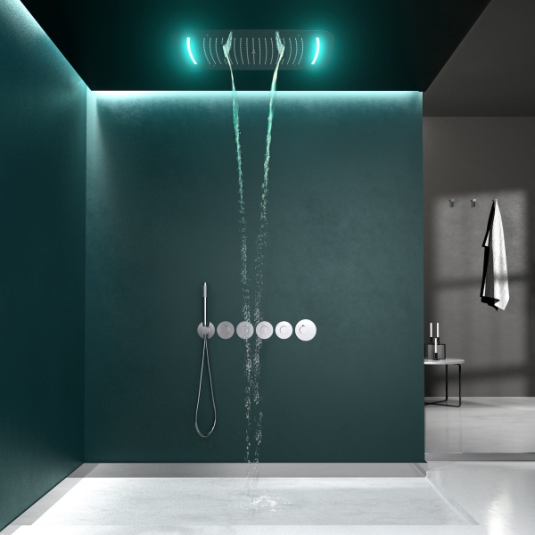 Душевая система со смесителем Timo Saona SX-2319/00SM монтаж встраиваемая в стену с термостатом хром