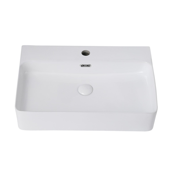 Раковина  прямоугольная Abber Rechteck AC2201 керамика цвет белый