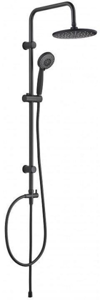 Душевая система без смесителя Aquanet Passion AF300-70-R-B монтаж настенная без термостата черный