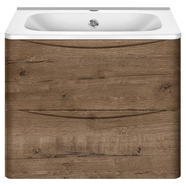 Тумба  подвесная Vincea Paola VMC-2P600VO 60 см  2 ящика цвет V.Oak 