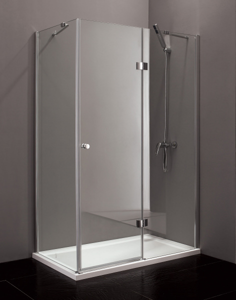 Душевой угол Cezares Verona VERONA-AH-1-120/90-P-Cr-R прямоугольная  стекла , профиль 
