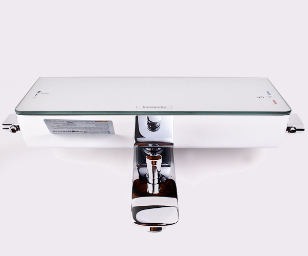 Смеситель для ванны или душа Hansgrohe Ecostat Select 13141400 настенный 
с термостатом хром