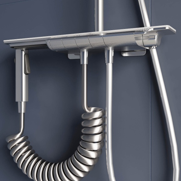 Душевая система со смесителем RGW Shower Panels 51140135-01 монтаж настенная с термостатом хром