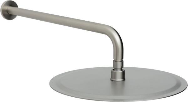 Верхний душ с настенным кронштейном Allen Brau Priority 5.31A17-BN брашированный никель 
