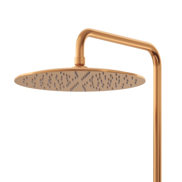 Душевая система со смесителем Cezares Leaf LEAF-CDA-30-L-SS монтаж настенная без термостата sunset