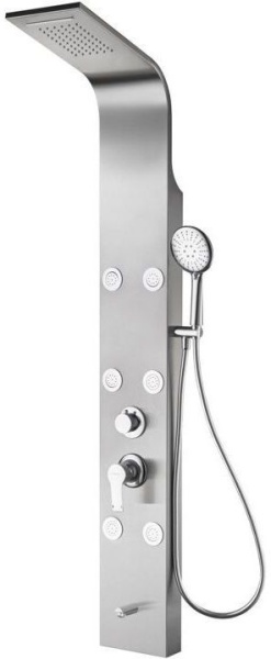 Душевая система со смесителем Aquanet Galaxy AP40-02 монтаж настенная без термостата хром