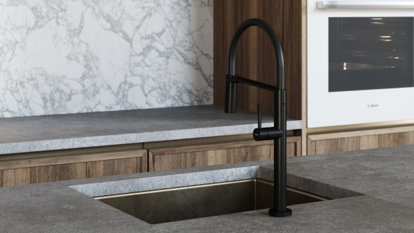 Смеситель для кухни Boheme Uno 114-B без подключения к фильтру хром