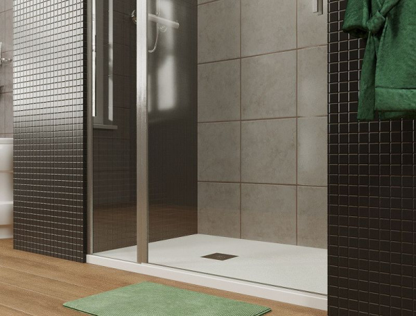 Душевая дверь Allen Brau Priority 3.31004.00 100 см стекла прозрачные, профиль хром