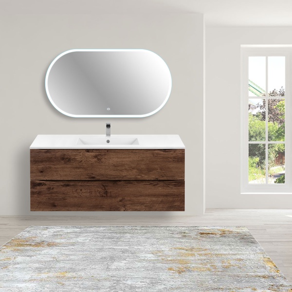 Тумба  подвесная Vincea Mia VMC-2MC120RW 120 см  2 ящика цвет R.Wood 