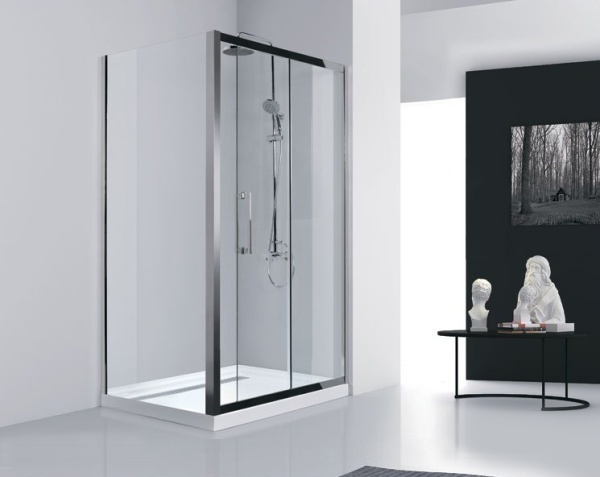 Душевой угол Aquanet Delta 183213 прямоугольная  стекла , профиль 