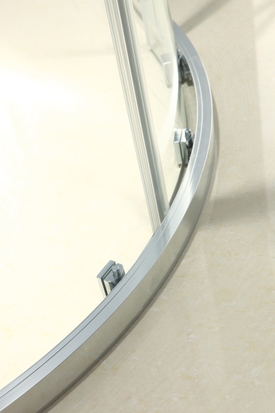 Душевой угол Cezares Momento MOMENTO-R-2-90-C-Cr четверть круга  стекла , профиль 