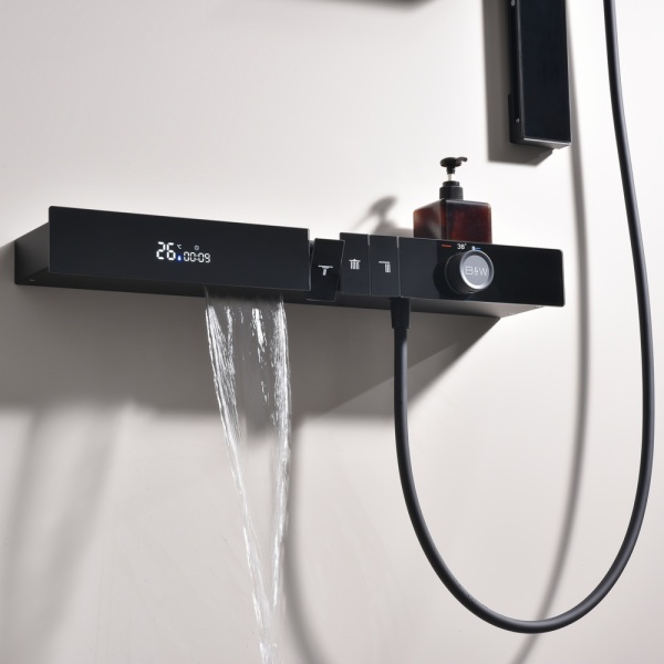 Встроенная душевая система Black&White GH-9025MB