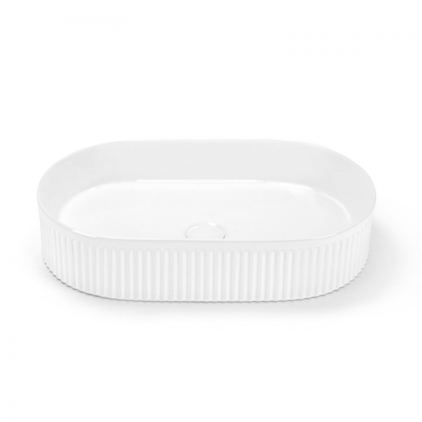 Раковина  овальная Abber Bequem AC2116 фаянс цвет белый