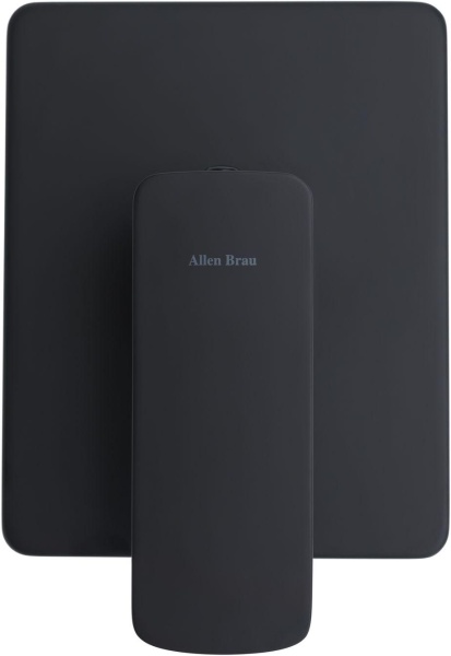 Смеситель для душа на 1 выход Allen Brau Infinity 5.21015-31 встраиваемый в стену 
без термостата черный матовый
