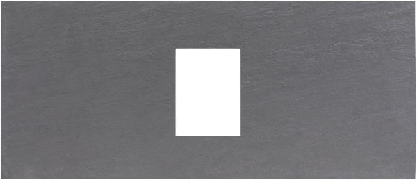 Столешница для ванной Allen Brau Priority 1.31011.DG-S 95.8 см керамогранит, цвет серый