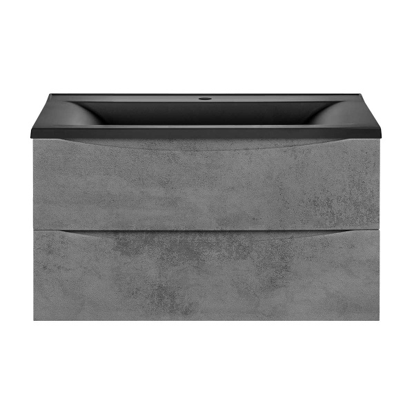 Тумба  подвесная Vincea Mia VMC-2MA750BT 75 см  2 ящика цвет Beton 