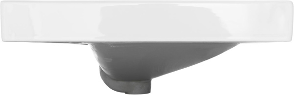 Раковина мебельная прямоугольная Aquanet Flash 00333270 керамика цвет белый