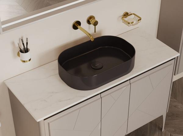 Смеситель для раковины Allen Brau Priority 3.0 5.31A03-GB брашированное золото