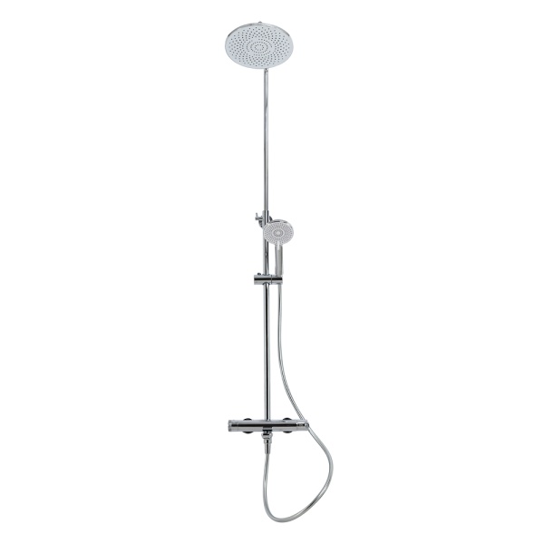 Душевая система со смесителем Cezares Lux LUX-CVD-01 монтаж настенная без термостата хром